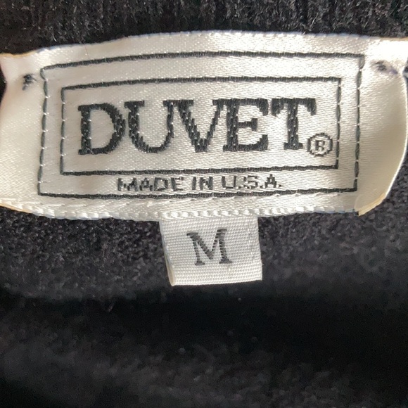 Black button down sweater. - Picture 5 of 6